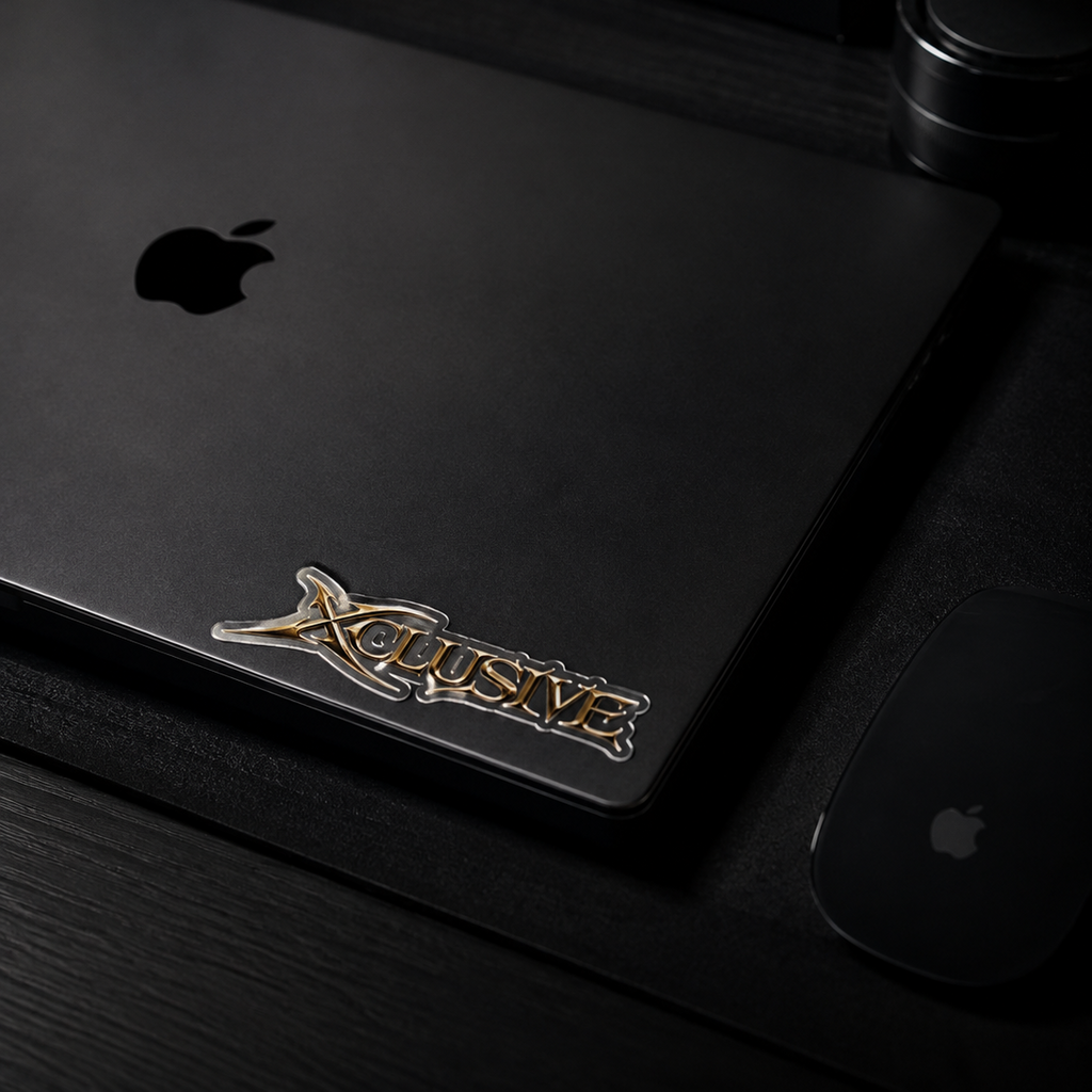 XCLUSIVE KISS-CUT STICKERS XCLUSIVE